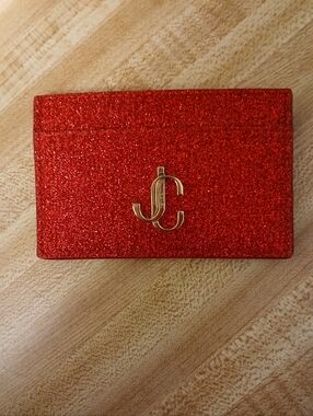 Jimmy Choo Like NEW STUNNING Card Holder